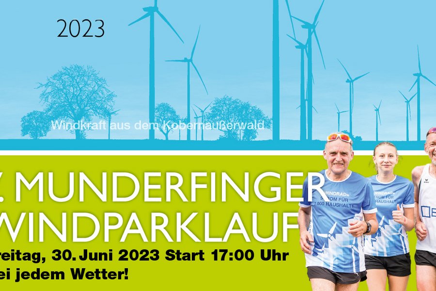  7. Munderfinger Windparklauf, 30. Juni 2023