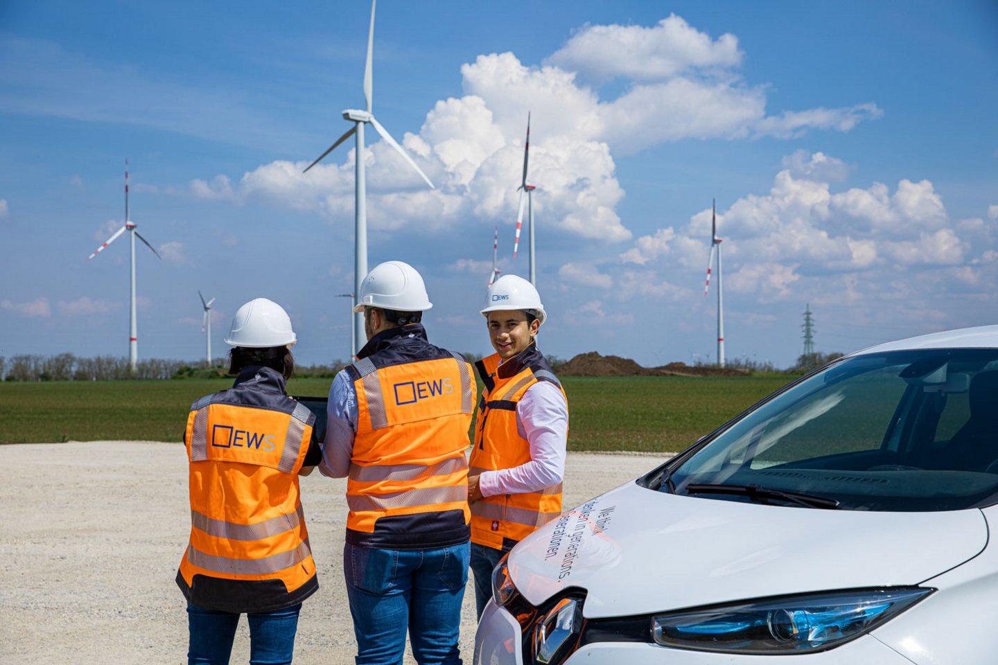 EWS Bauteam is currently implementing wind energy projects for around half a million households