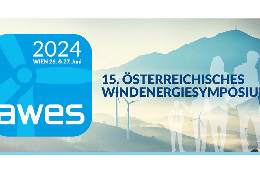 awes, 15. österreichisches Windenergiesymposium 26. und 27. Juni 2024 in Wien