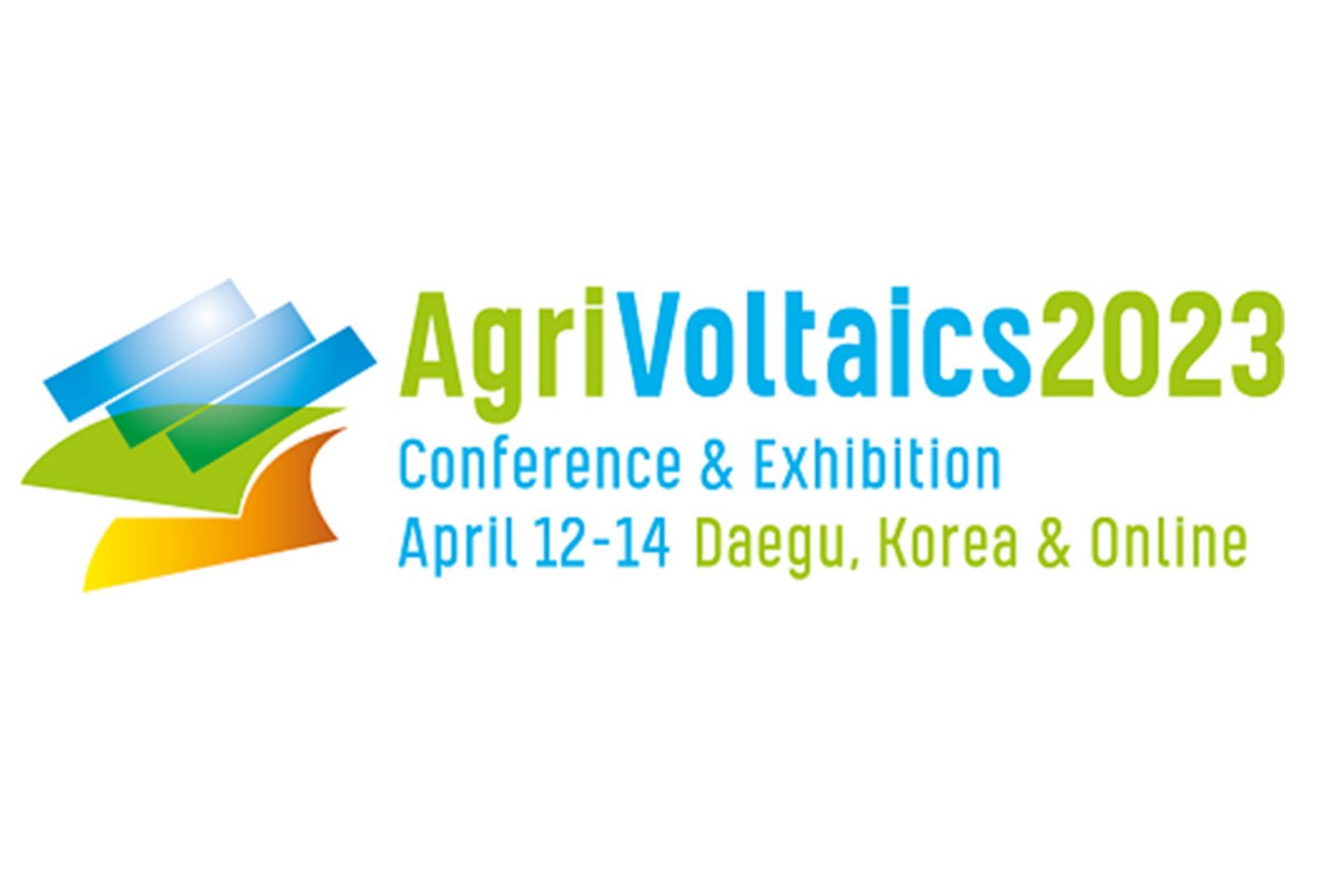 [Translate to Englisch:] AgriVoltaics2023 - die vierte Ausgabe der Konferenz wird vom 12. bis 14. April 2023 als Hybridveranstaltung sowohl online als auch vor Ort in Daegu, Südkorea, stattfinden!
