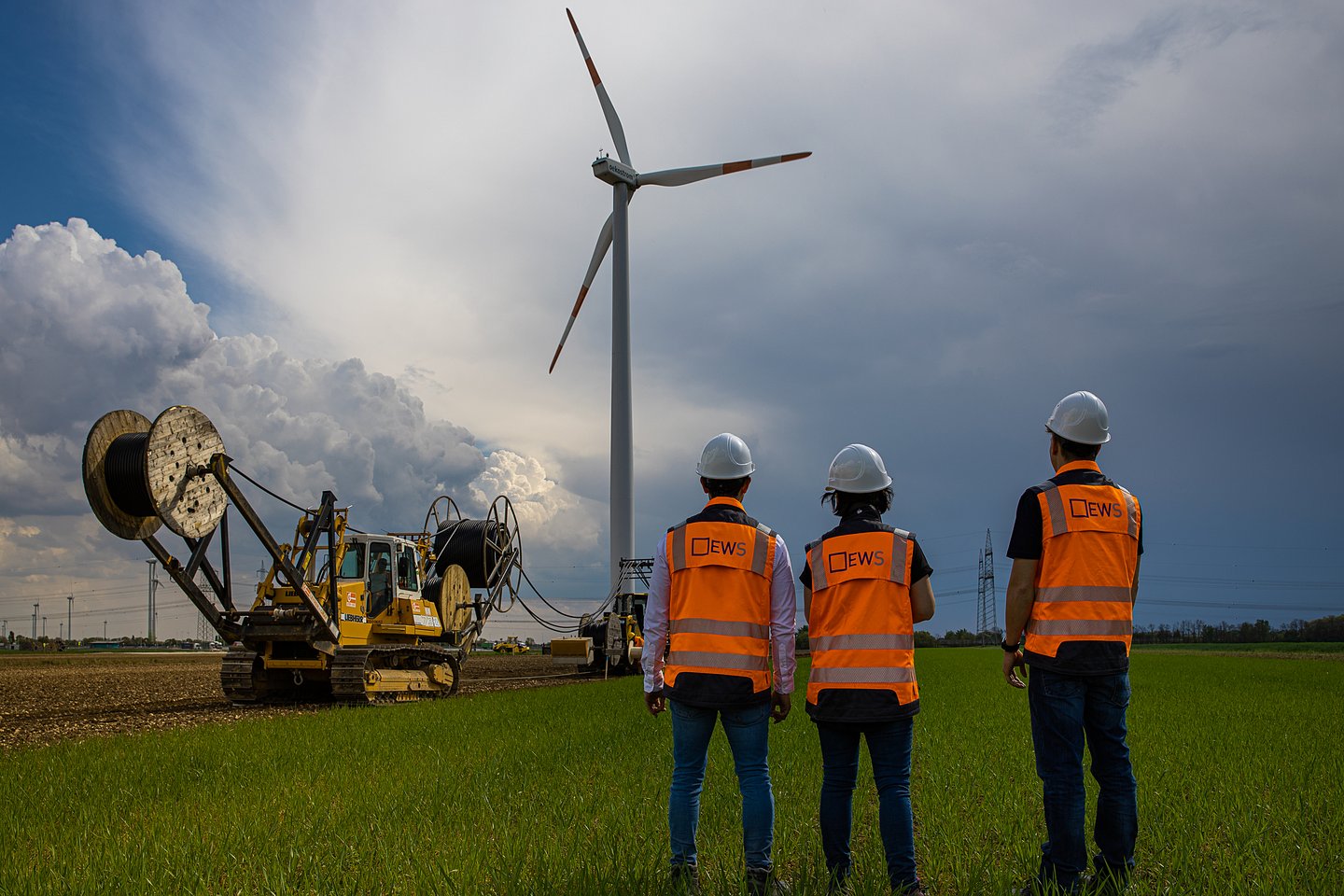 EWS Bauteam is currently implementing wind energy projects for around half a million households