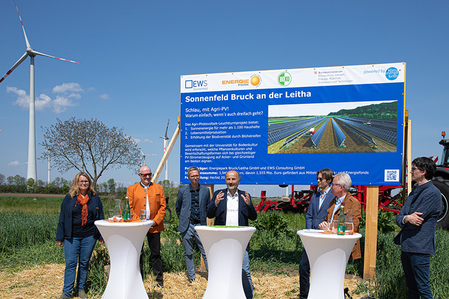 Agri-Photovoltaik Forschungsanlage EWS Sonnenfeld Bruck/Leitha, EWS Consulting GmbH