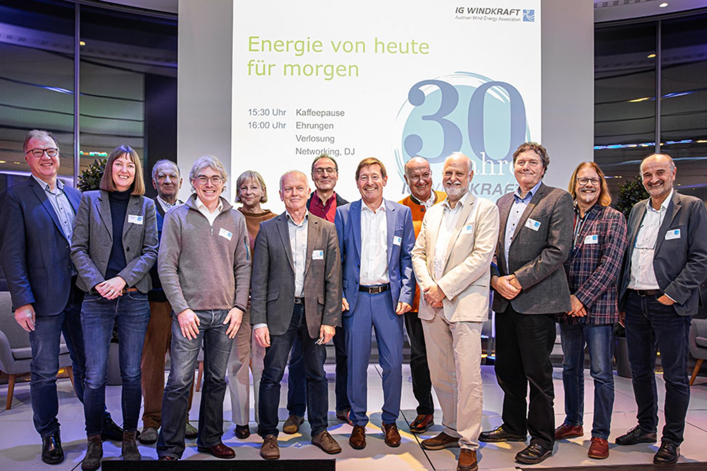 30 Jahrfeier IG Windkraft, EWS gratuliert