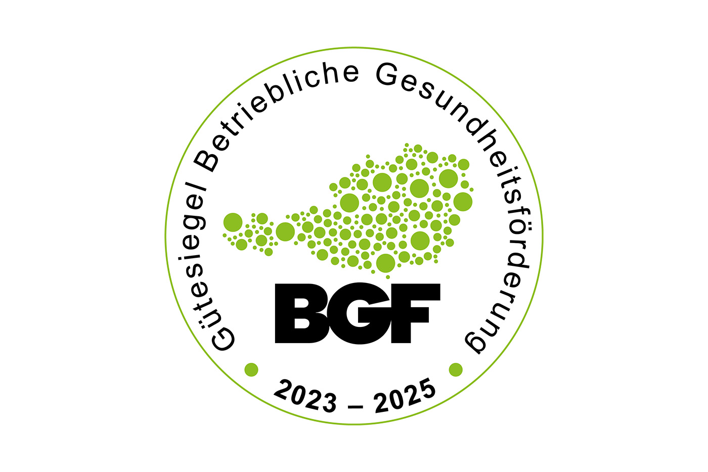 BGF Gütesiegel für Betriebliche Gesundheitsförderung